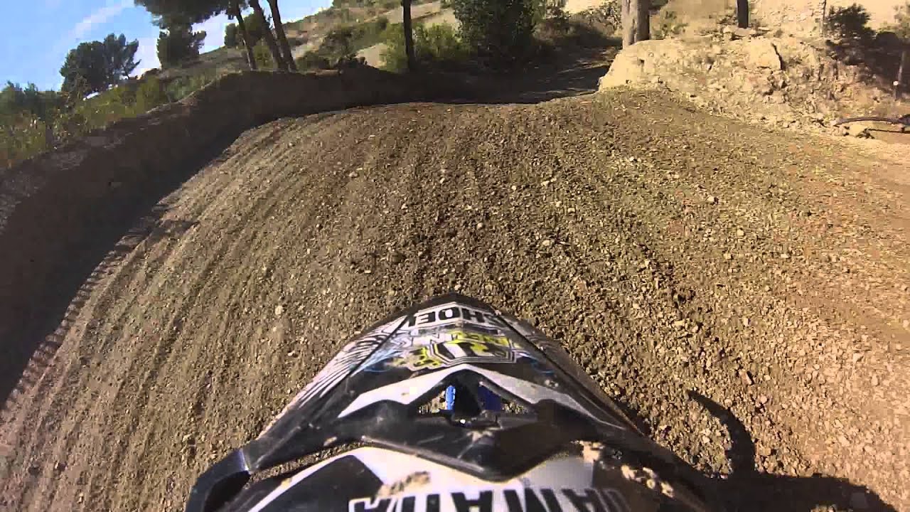 Nico à chateauneuf avec 125 yz 2 temps