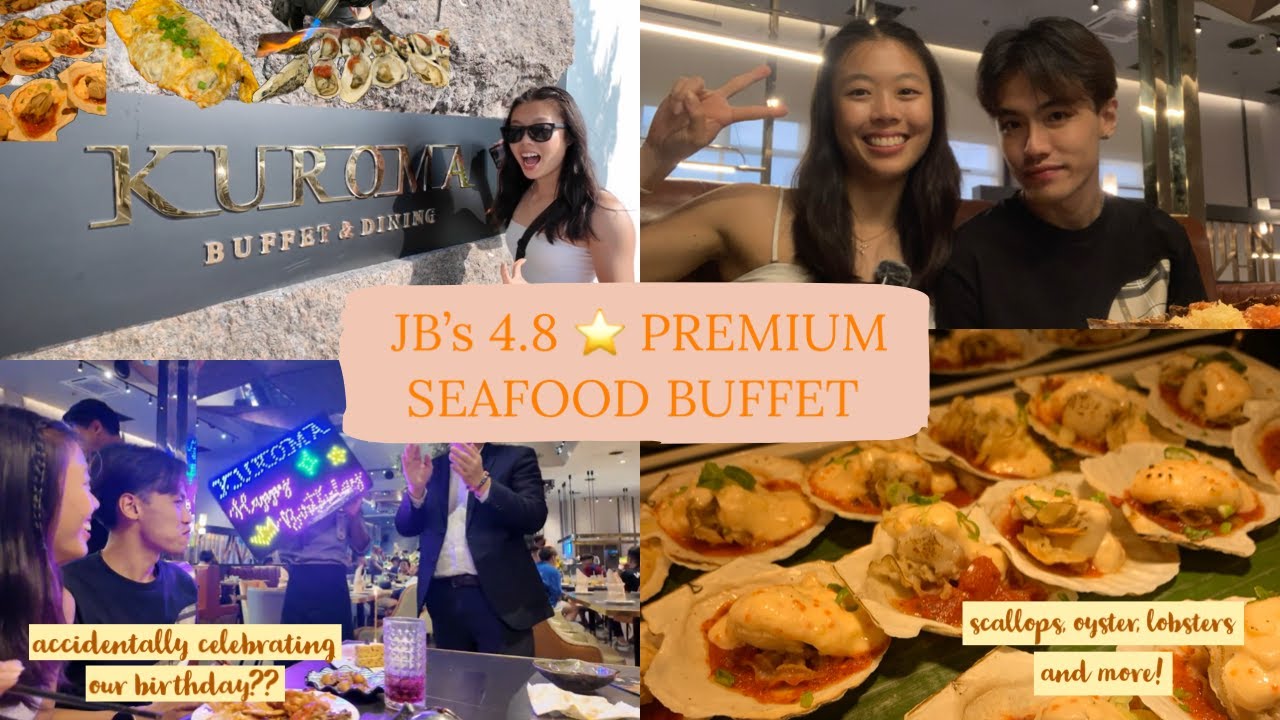 Must-Try Japanese Buffet in Johor Bahru! 🍣✨ | Kuroma Review