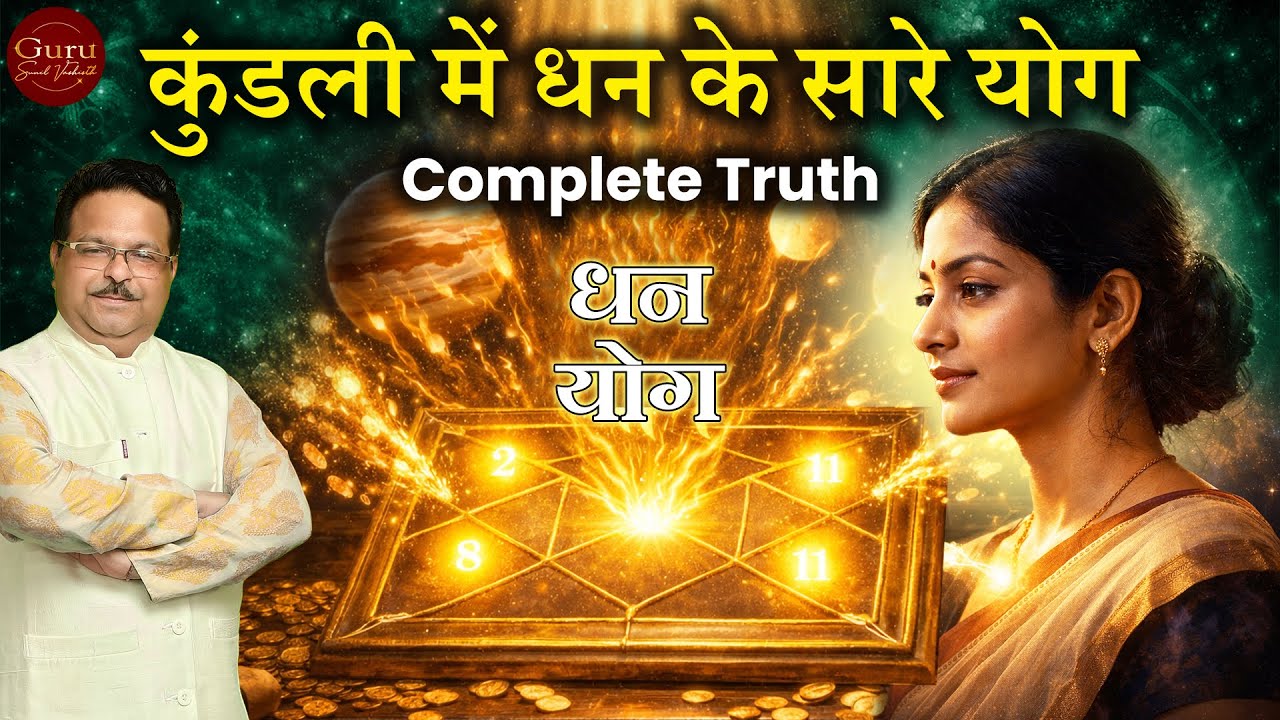 Kundali Mein Dhan Ke Complete Yogas | Gajakesari Rajyoga Reality