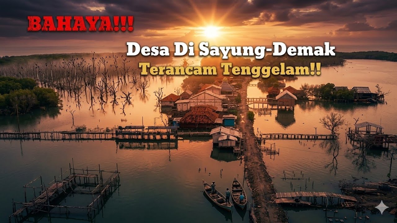 BOGORAME!! Dukuh Di Sayung Demak Yang Menolak Tenggelam di Tepian Jawa