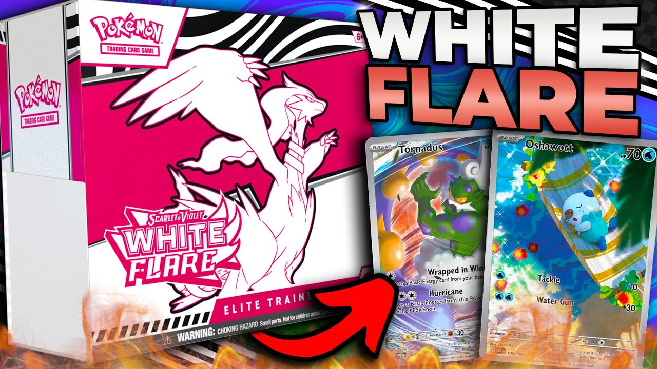 Deze WHITE FLARE ETB Stelt NIET Teleur! 🔥