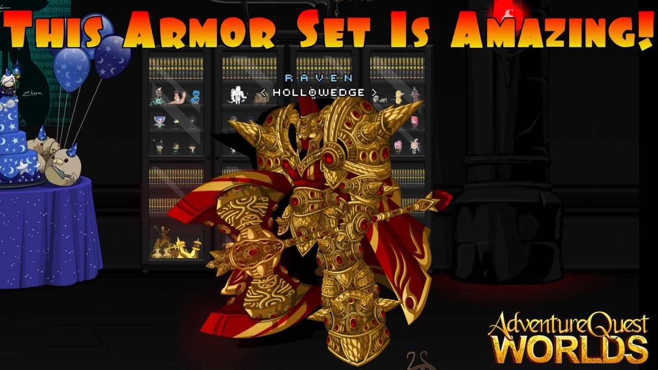 AQW How To Get Blood Titan FAST! Best Armor Set Ever! AQWorlds