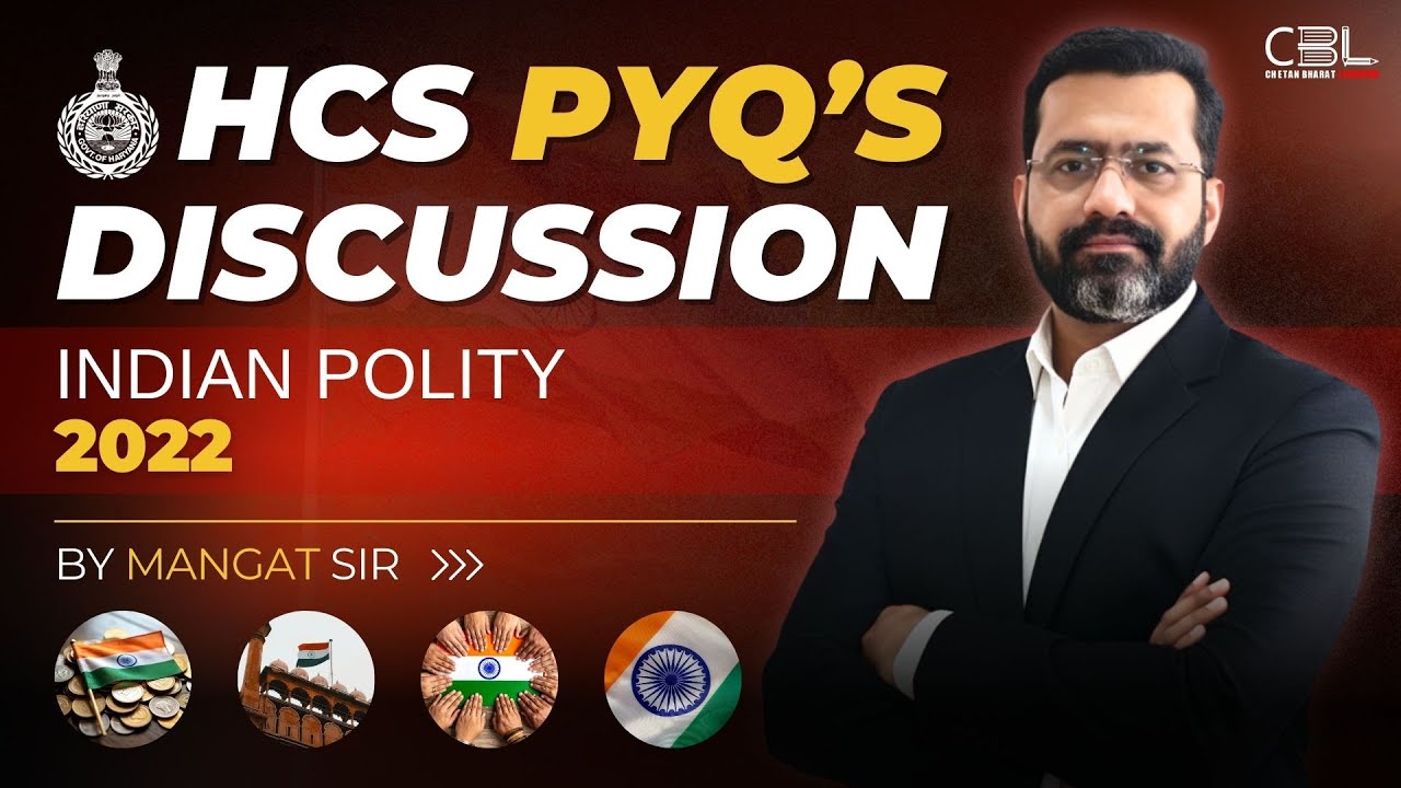 HCS Prelims 2022 Polity PYQ | Haryana HCS Previous Year Questions Analysis | Mangat Sir