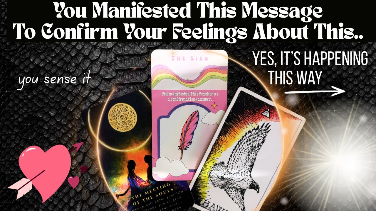 URGENT MESSAGE‼️You’re NOT Imagining This Coming • You Know MORE Than You Think👁️Follow The SIGNS 💫