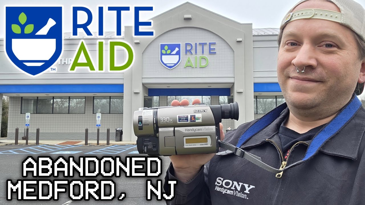 Заброшенная аптека Rite Aid - Медфорд, Нью-Джерси **Видео с портативной видеокамеры Sony**