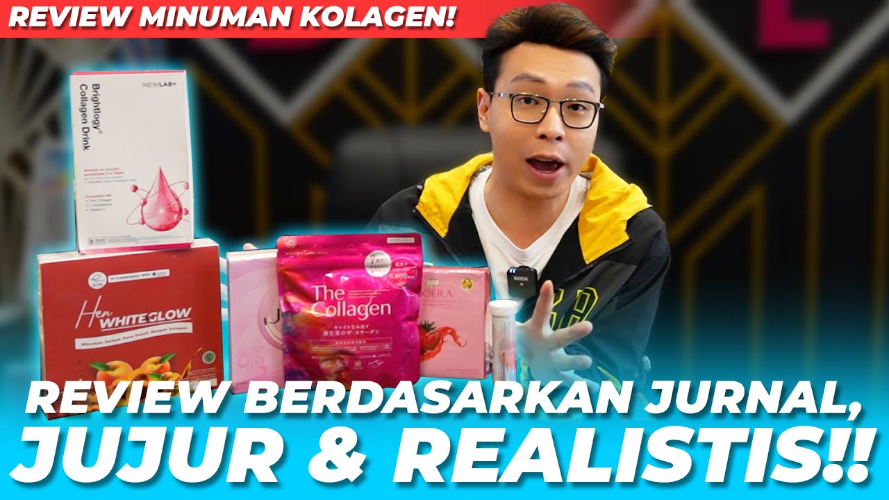 REVIEW MINUMAN KOLAGEN TER HOAX??! SIRUP ATAU BERMANFAAT!!