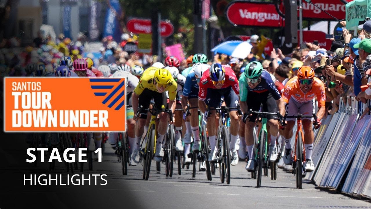 Santos Tour Down Under 2026 - Stage 1 who won? Matthew Brennan, Sam Welsford or Tobias Lund Andresen