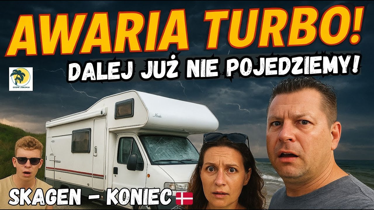 Kamper trip 2025🌞Awaria turbo ⚠️ Dalej kamperem już nie pojedziemy⚠️  To koniec 🇩🇰