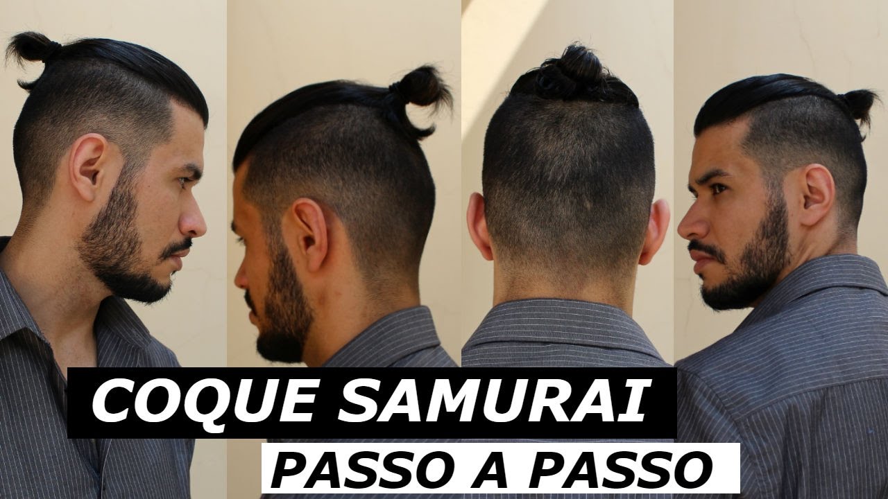 Como Fazer Um Penteado Coque Samurai / Top Knot + Dicas Essenciais | Penteado Masculino