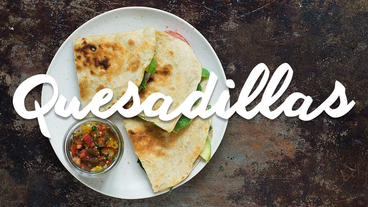 2 slags quesadillas | Nemme og l&aelig;kre opskrifter