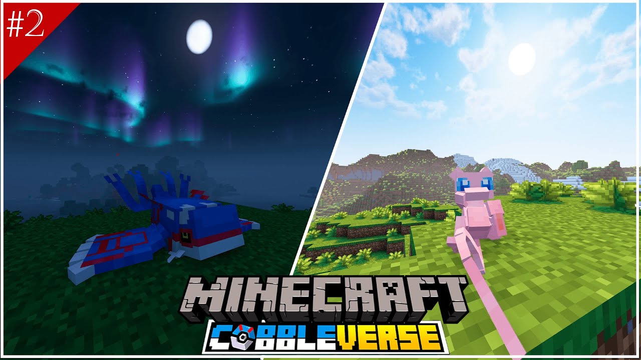 UN POKEMON LEGENDARIO 😱??  | Minecraft Cobbleverse #2