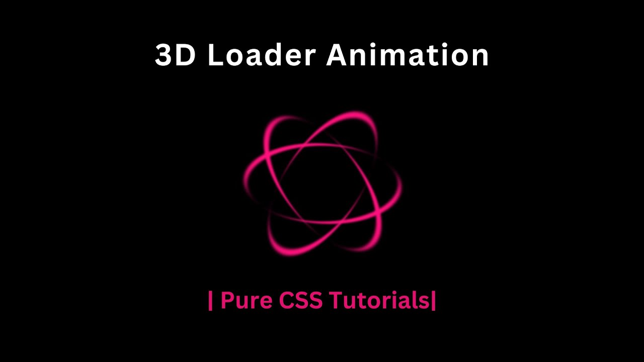 Impressive CSS loader animation tutorial | CSS Loading Animation