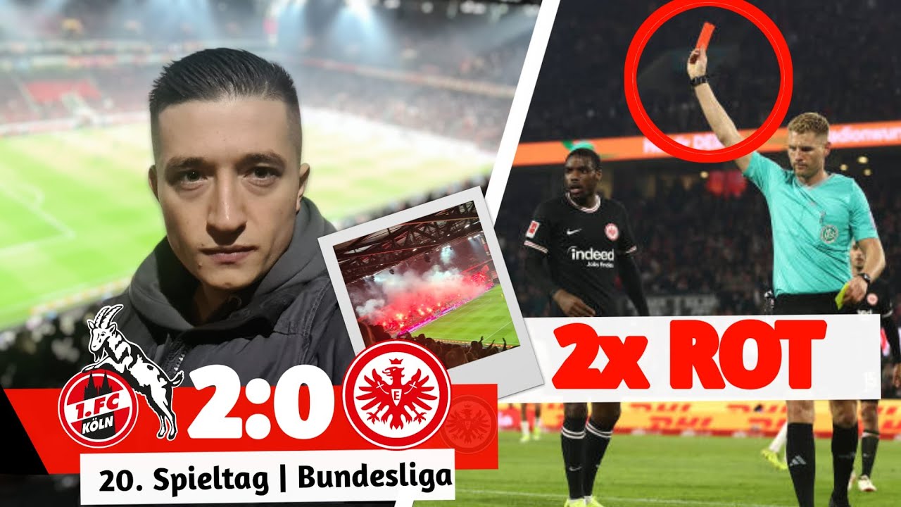 Frankfurt verschenkt Punkte // Stadionvlog // 1.FC Köln : Eintracht Frankfurt