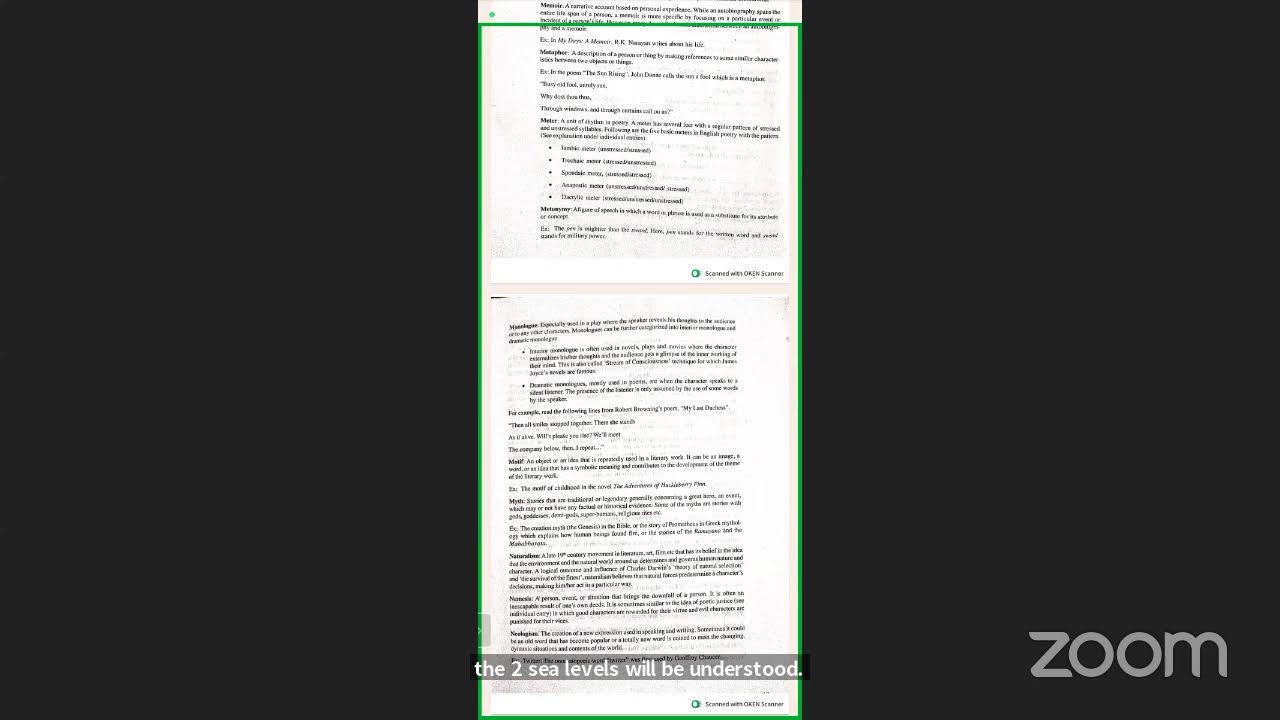 UG 2nd Semester English Literature