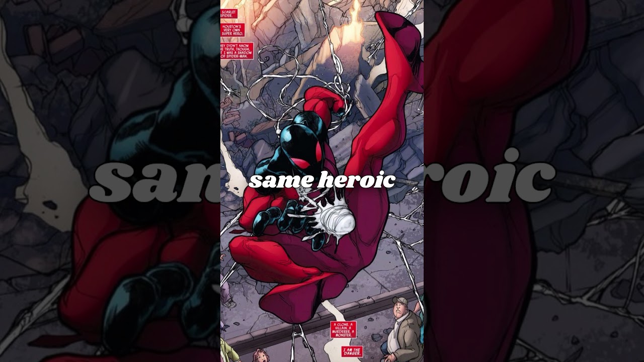 Ben Reilly and Kaine Parker Scarlet Spider Evolution EXPOSED🕸️