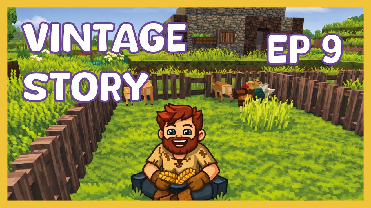 Un jabalí, cultivos y ruinas decepcionantes | Vintage Story Ep. 9