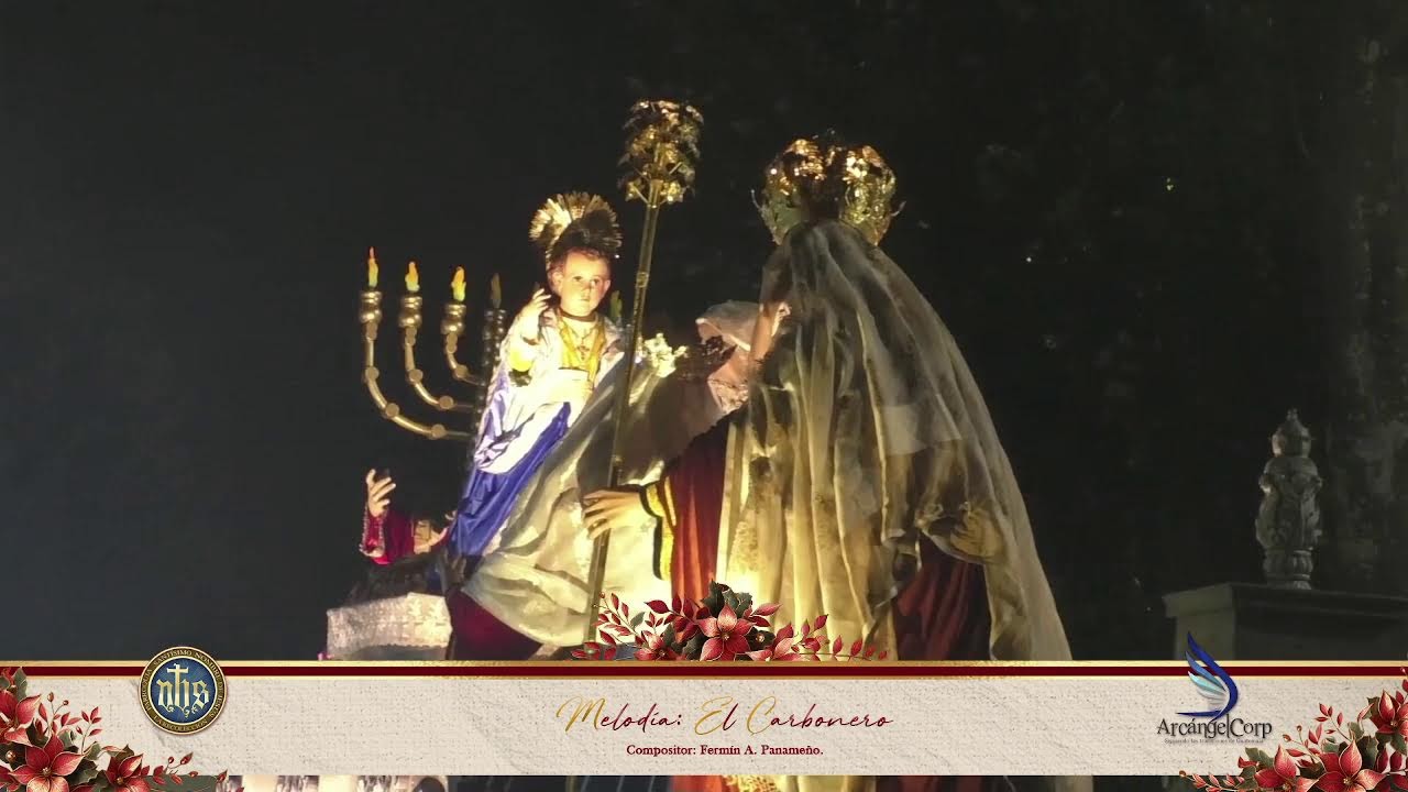 Salida Procesión en Honor al Santísimo Nombre de Jesús