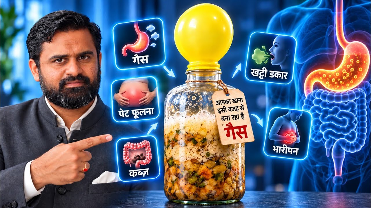 गैस, पेट फूलना, कब्ज़ &mdash; क्या तीनों का जड से समाधान.. #drrobin #ayurved 
