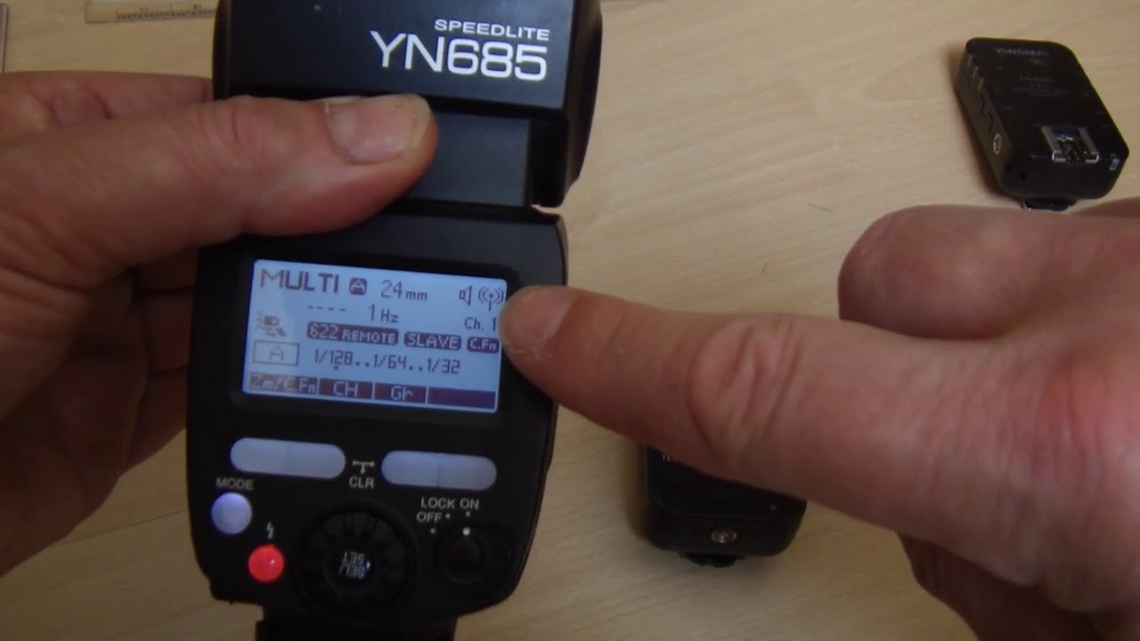 Yongnuo - Piloter le flash sans fil pour Canon