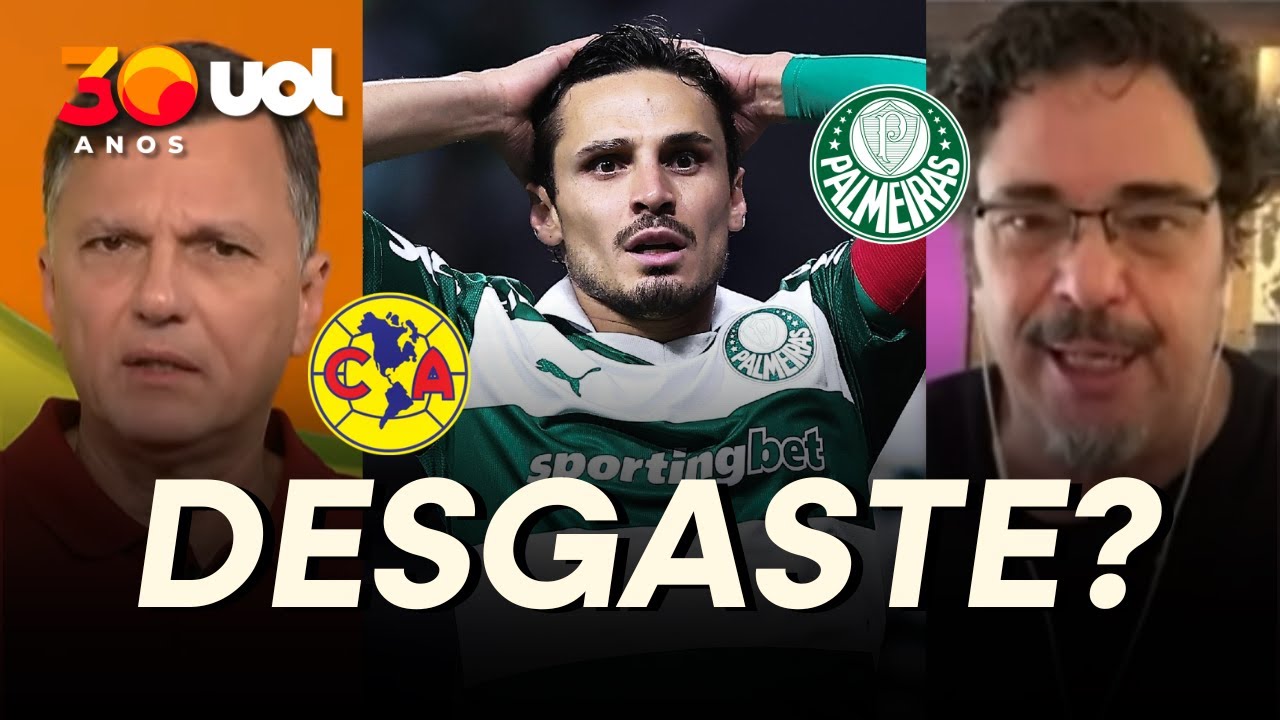 QUEDA DE RENDIMENTO! HISTÓRIA DO VEIGA NO PALMEIRAS FOI... COLUNISTAS DEBATEM ADEUS DO MEIA