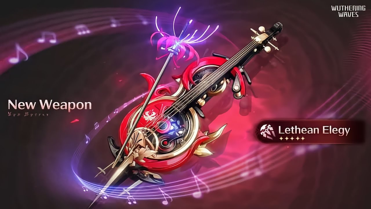 Wuthering Waves Phrolova signature weapon Lethean Elegy