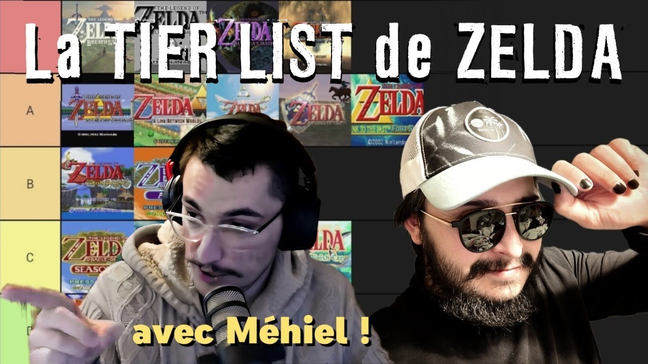 La TIER LIST de ZELDA !