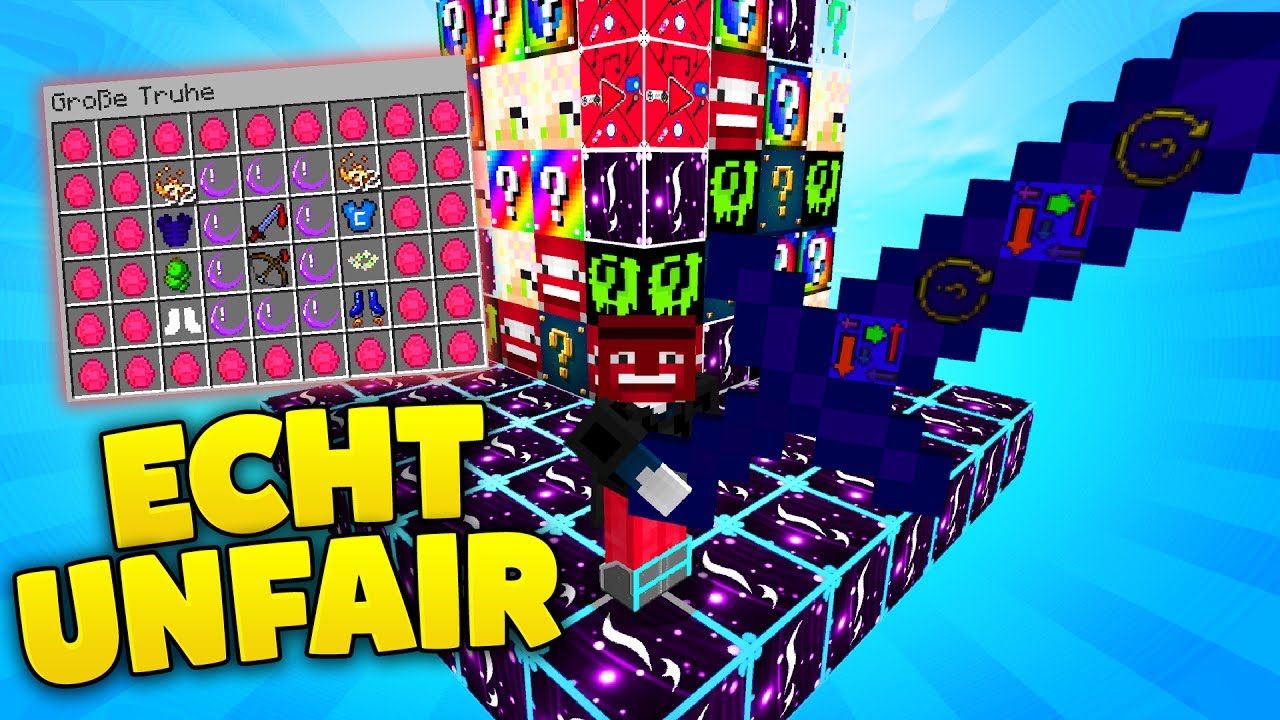 CHAOS SCHWERT BRINGT SIE ZUR VERZWEIFLUNG | GIRL LUCKY BLOCKS TOWER