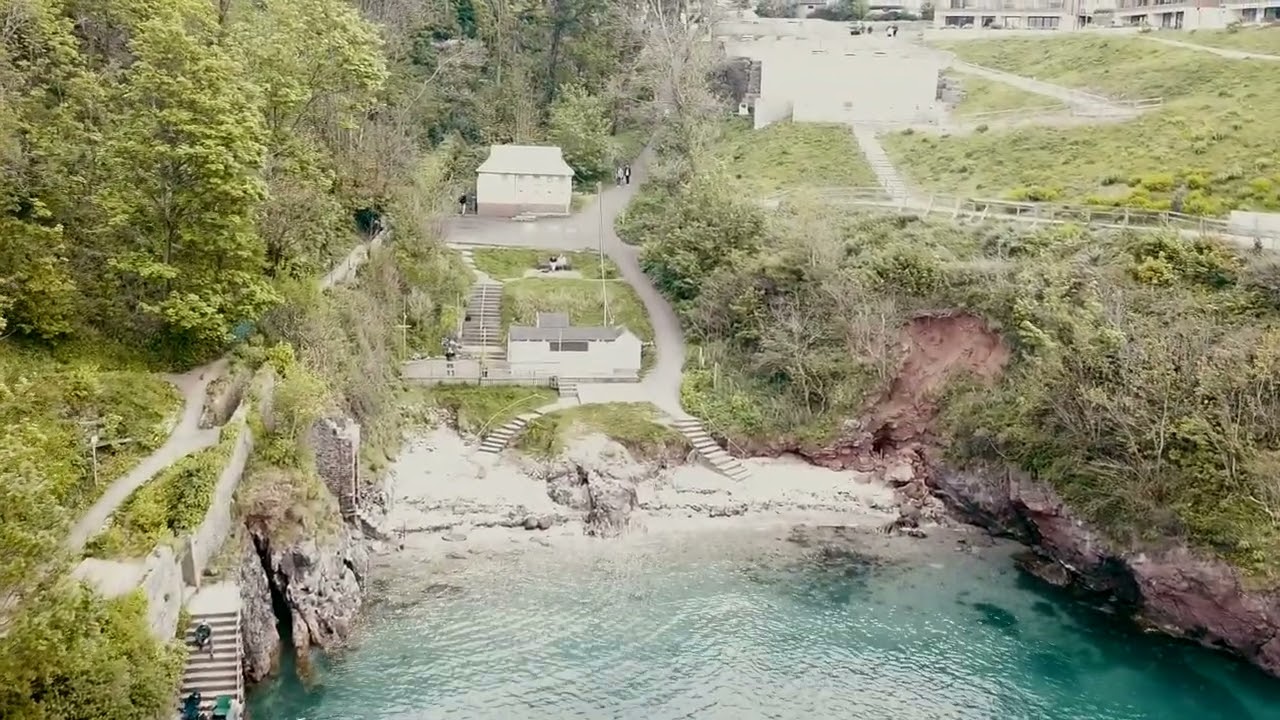 Evening Drone flight around Fishcombe Cove. Brixham