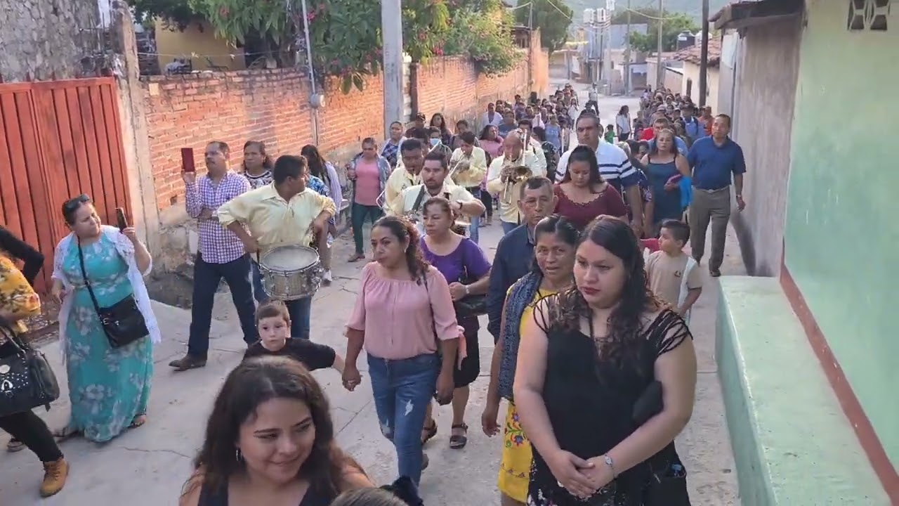Gran recibimiento a la promesa de Xochimilco Gro.