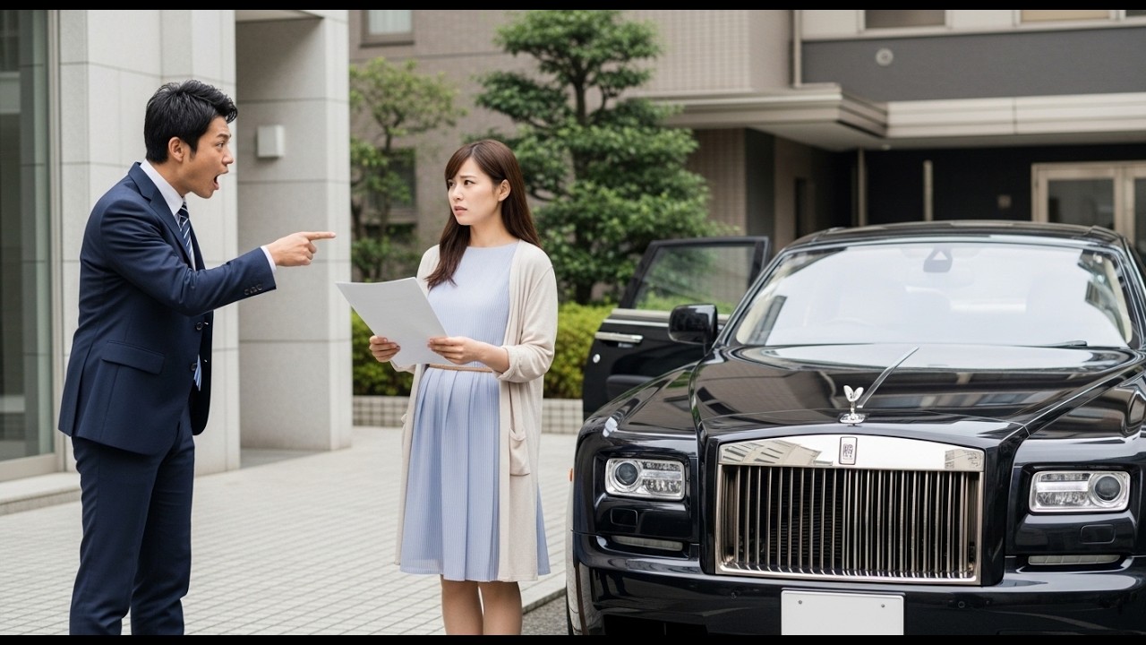 捨てられた妻「価値がないと罵倒され離婚 → 迎えに来た車が『ロールスロイス』だった