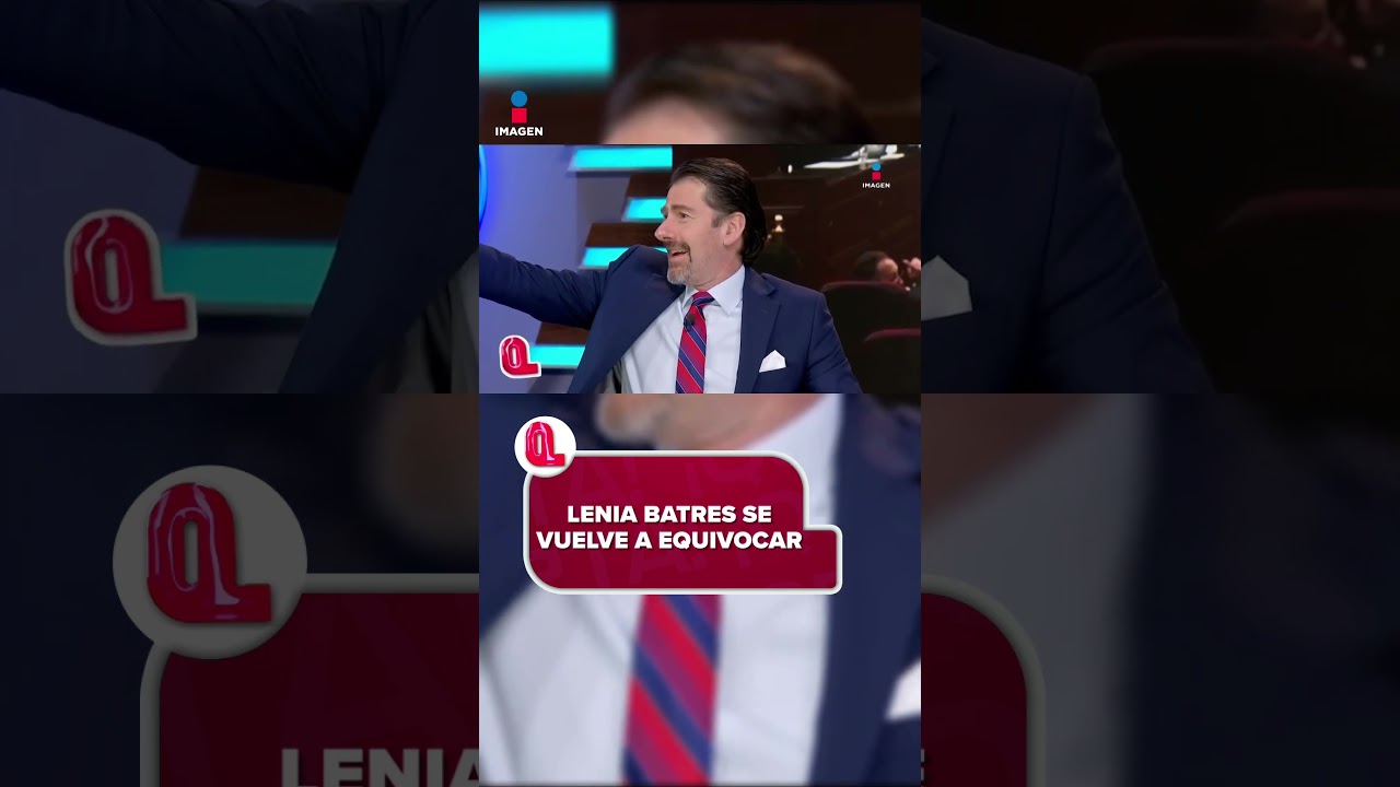 Lenia Batres se vuelve a equivocar | #Shorts | Qu&eacute; Importa