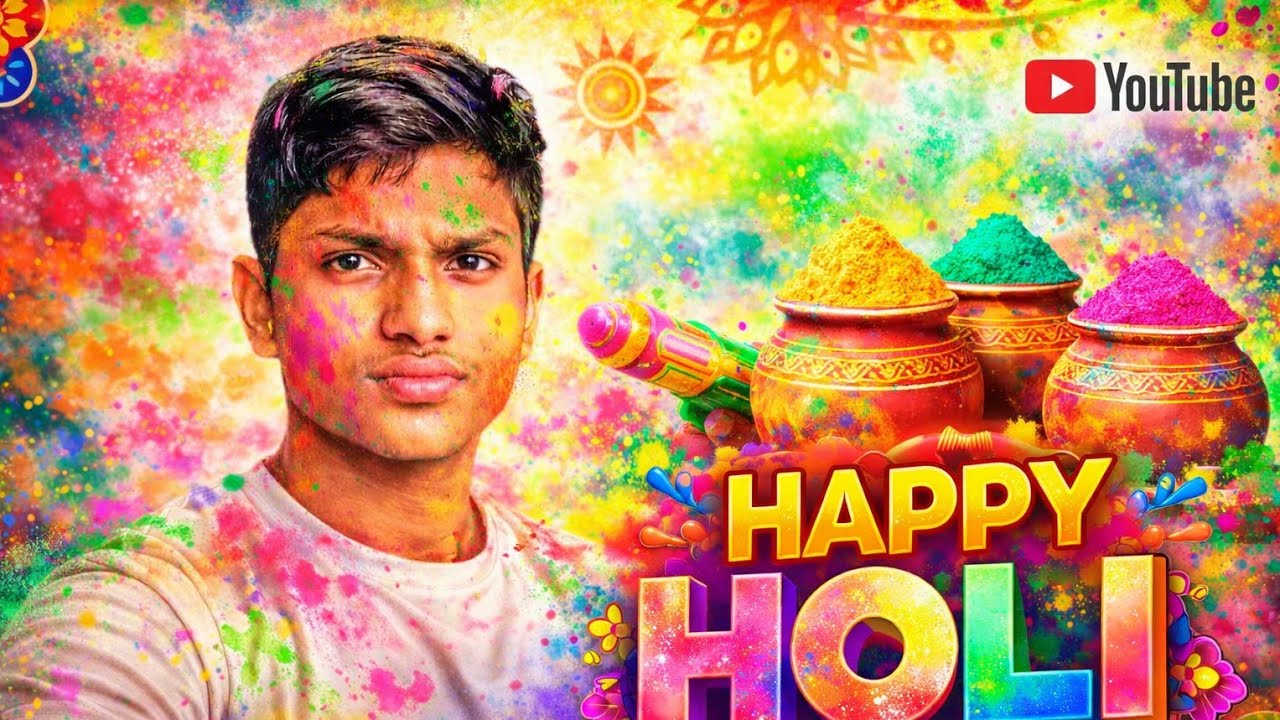Logic AI 🔫 Holi Special Live || HAPPY HOLI TO ALL ♥️