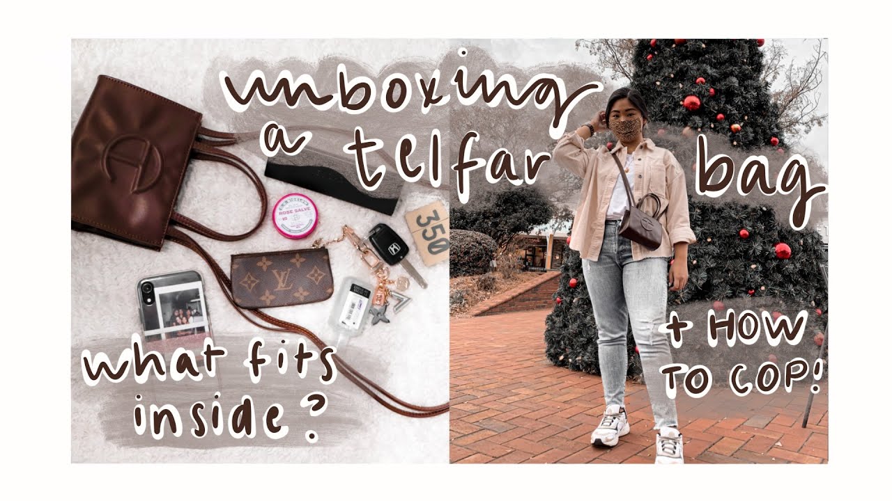 UNBOXING MY FIRST TELFAR BAG! | SMALL CHOCOLATE BAG