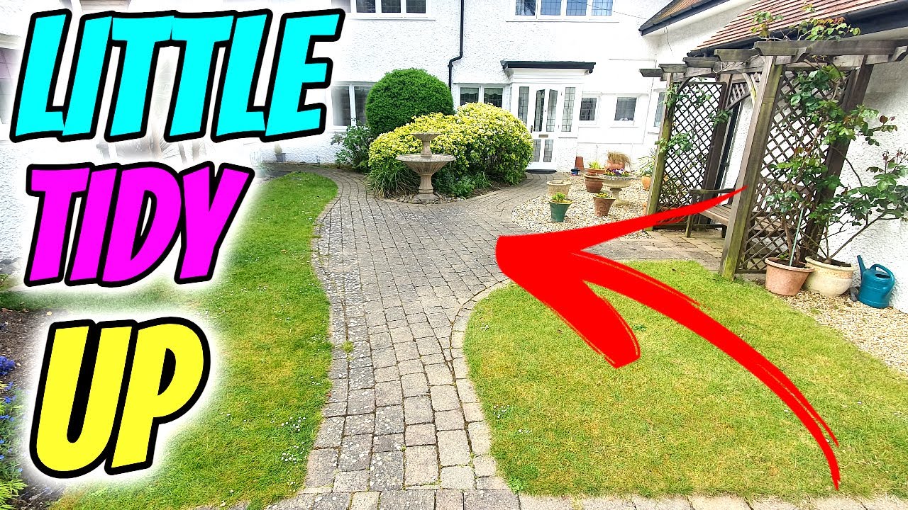 Satisfying pressure washing block paving cleaning