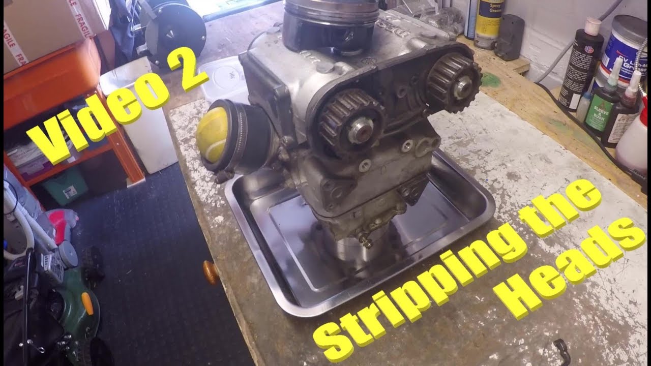 Thunderbike Race Prep Video 2 - Head Strip Ducati 748
