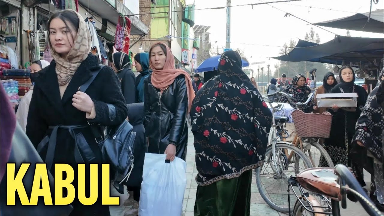 Kabul Afghanistan Walking Tour 2025 | Real City Life & People in 4K
