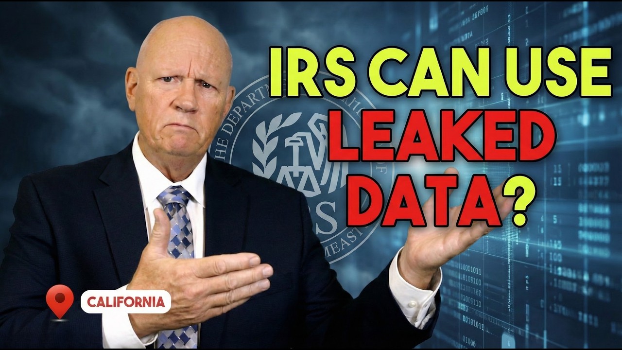 🎙️ Leaked Financial Data: How the IRS Uses It to Build Civil and Criminal Tax Cases