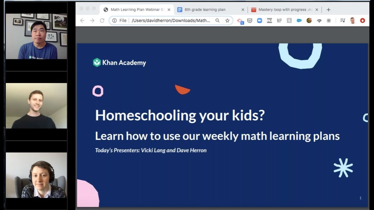 Homeschooling your kids?  Learn how to use our weekly math learning plans