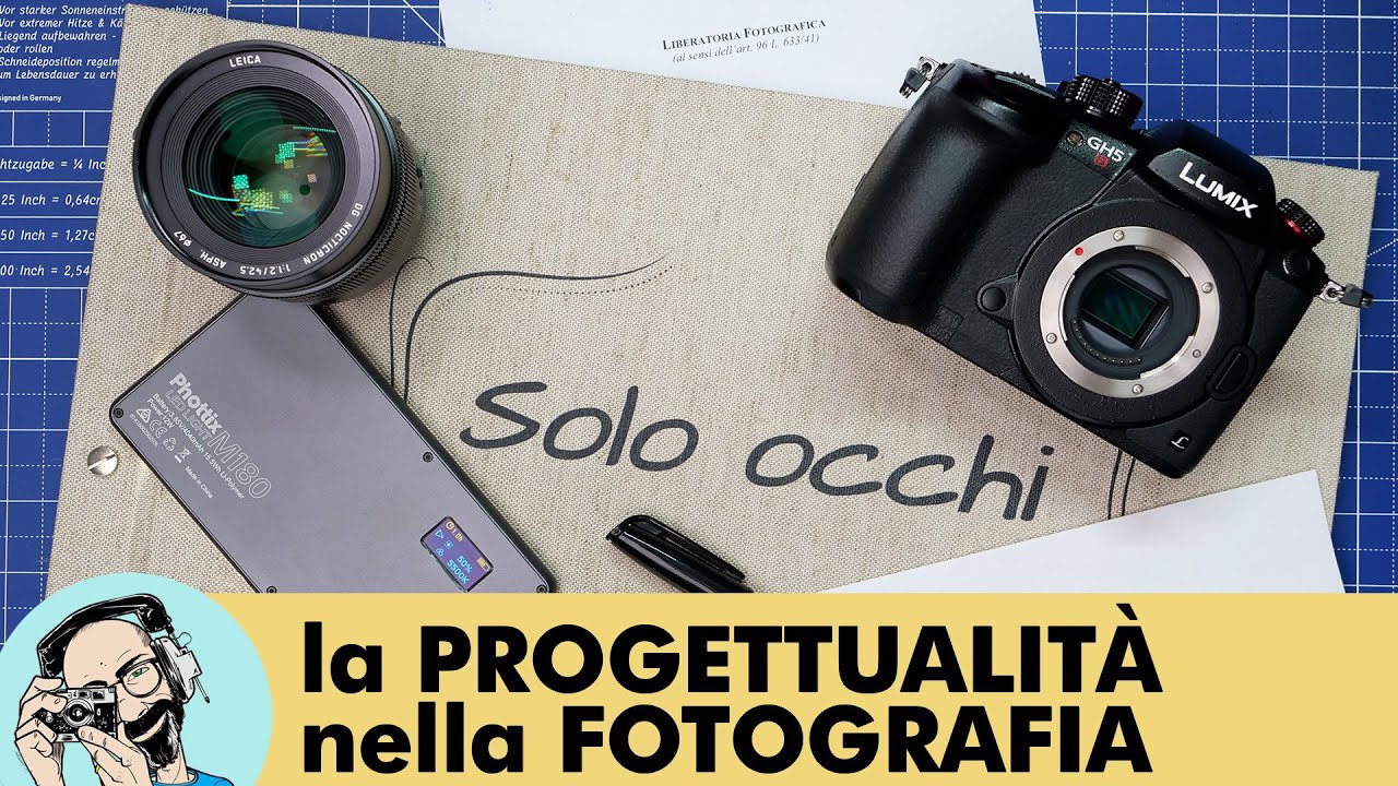 Solo occhi: la PROGETTUALITÀ nella FOTOGRAFIA!
