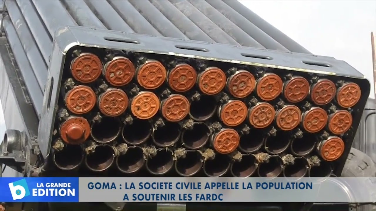 Goma: La société civile appelle la population à soutenir les FARDC