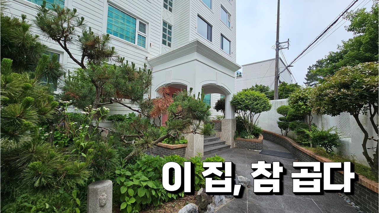 달맞이 산책로 옆 상림팰리스 | 해월정 바라보는 단정한 빌라