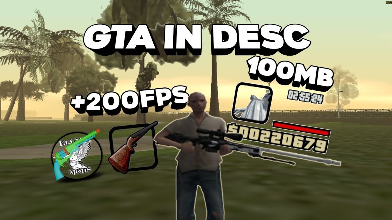 GTA SAMP HIGH FPS FOR LOW END PC 100MB ANTI LAG (+200FPS) (GTA IN DESC)