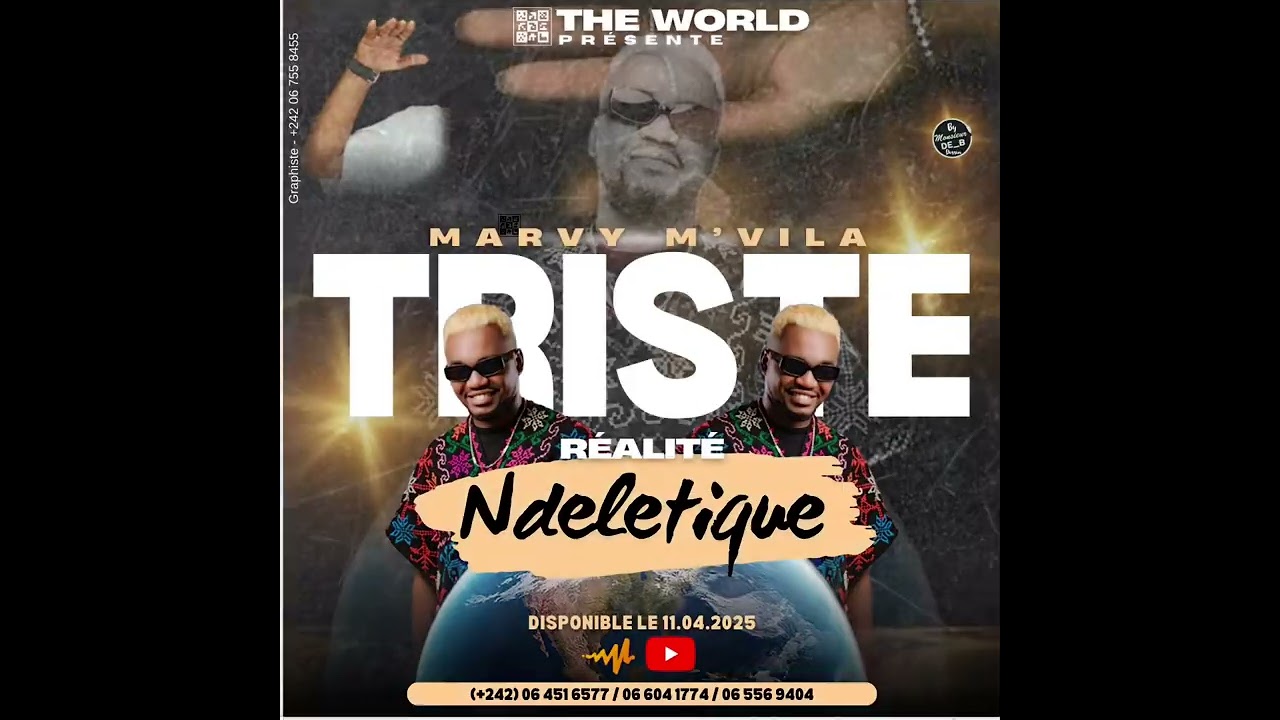 Marvy m’vila_Triste réalité Ndeletique (Audio_Officiel) (by RLance beat)