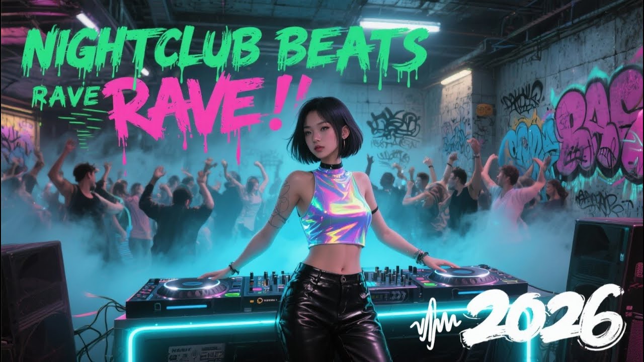 Bass Boosted Dance Festival Music 🔊 DJ Nonstop Play Live - Techno Club Party Mix 2026