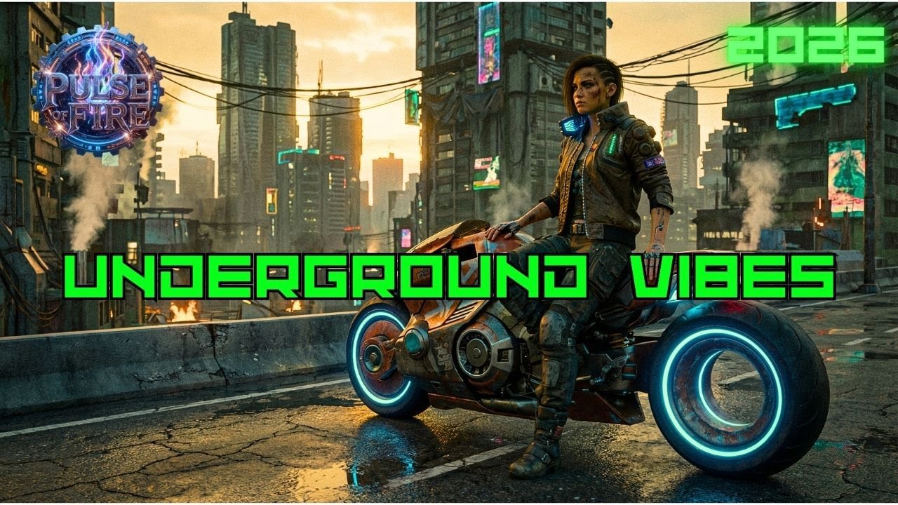 🔥 Underground Vibes: Dark Techno Acid & Industrial Cyberpunk EDM ☢️