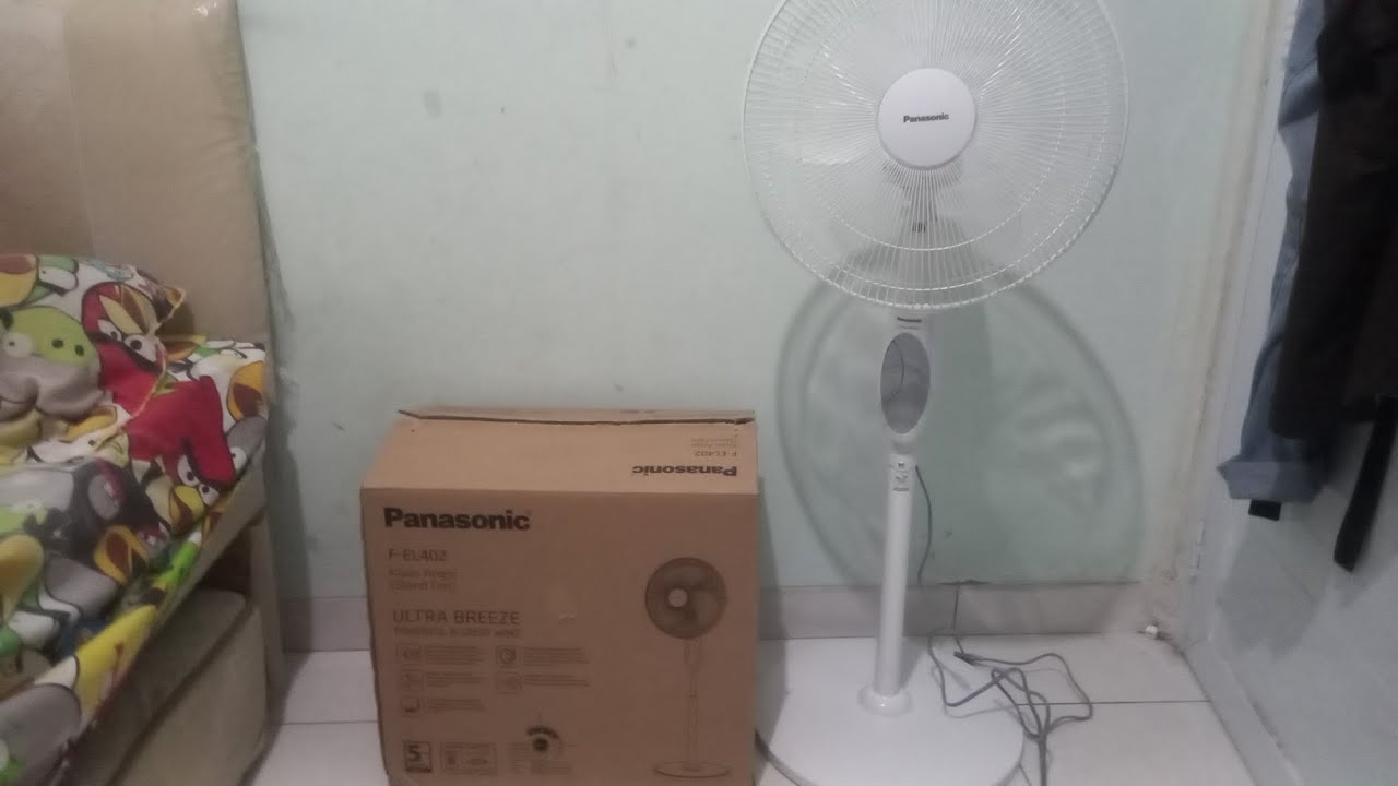 NEW FAN! | Unboxing Panasonic stand fan F-EL 402
