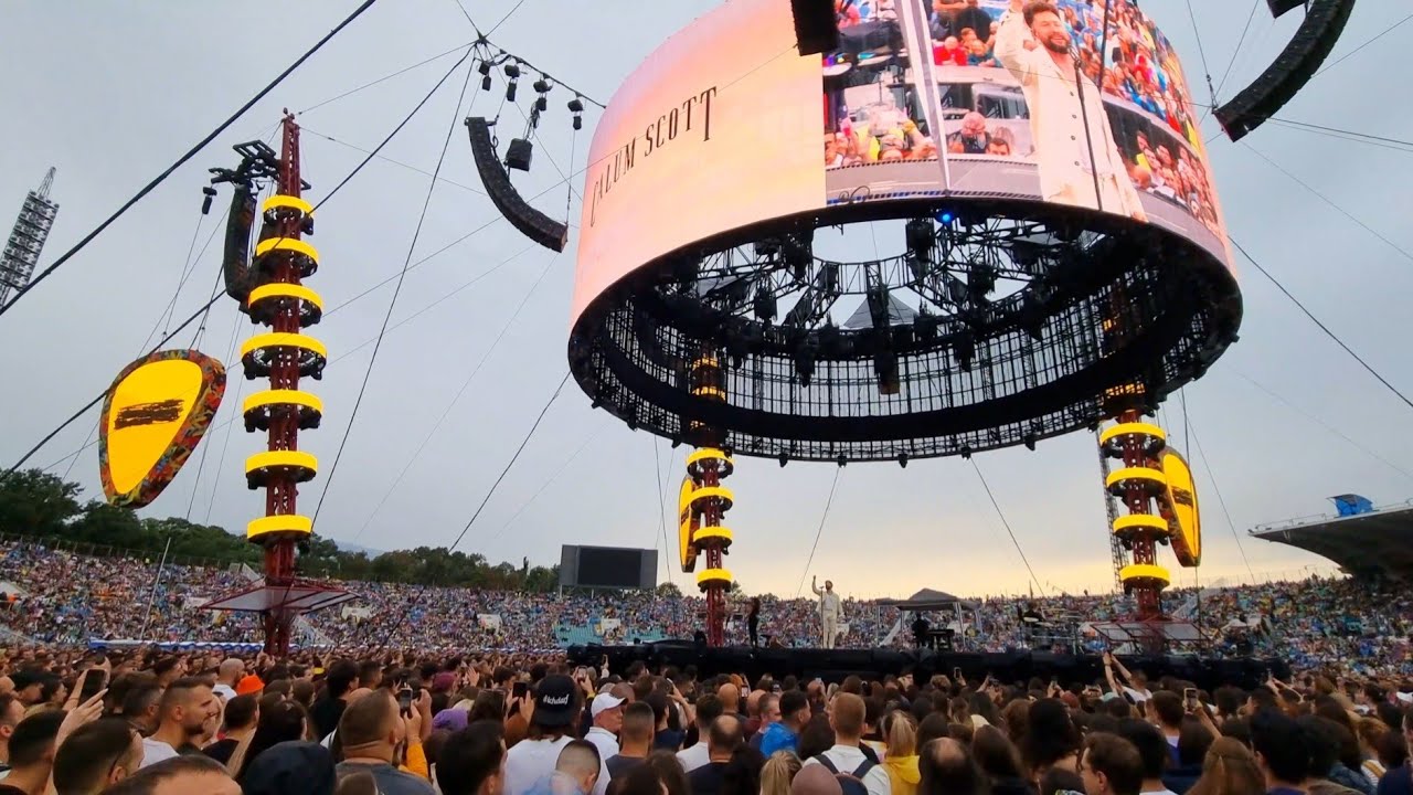 Calum Scott - Ed Sheeran 2024 Tour Concert Live in Sofia, Bulgaria 31 Aug 4K