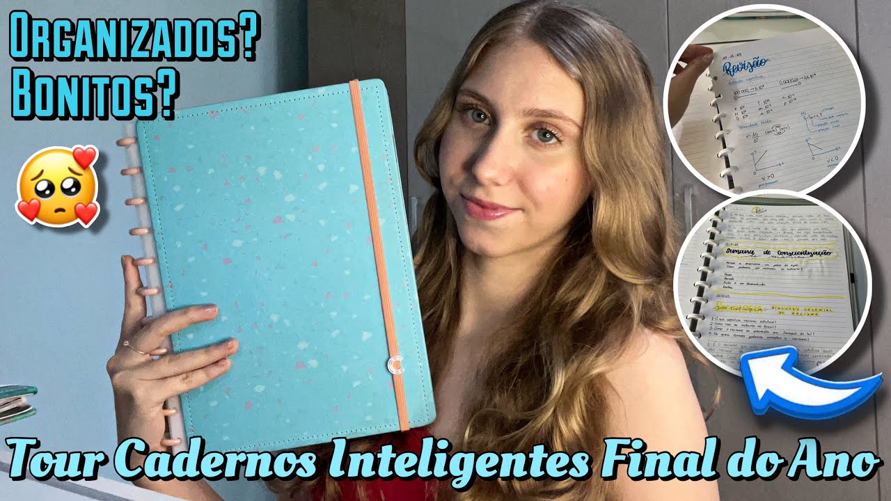 TOUR PELOS MEUS CADERNOS INTELIGENTES DE 2023 NO FINAL DO ANO | organizados??