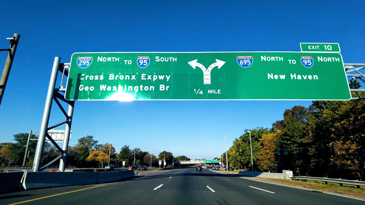 4K NYC - Driving from Queens to New Jersey via Cross Bronx Expressway | Oct 2021