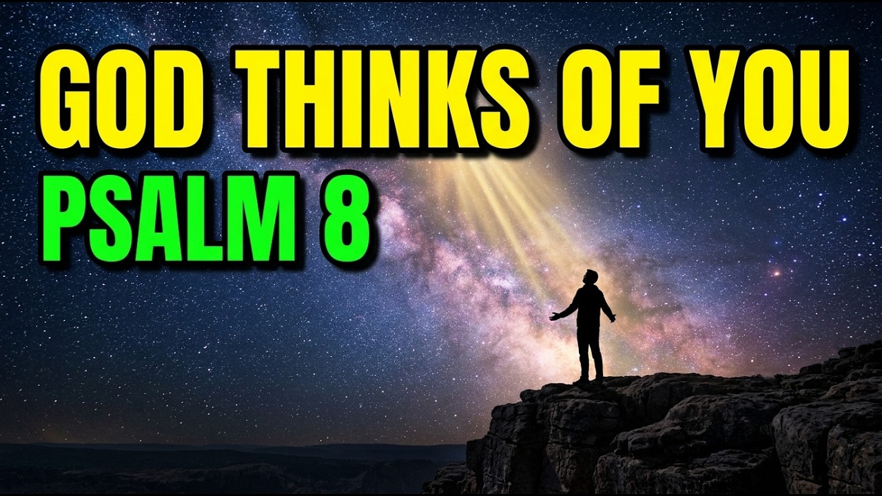 The God Who Holds the Galaxies Also Thinks of You | Powerful Prayer Based on Psalm 8 ✨